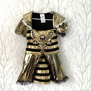 Girls Bumble Bee Dress Up Costume